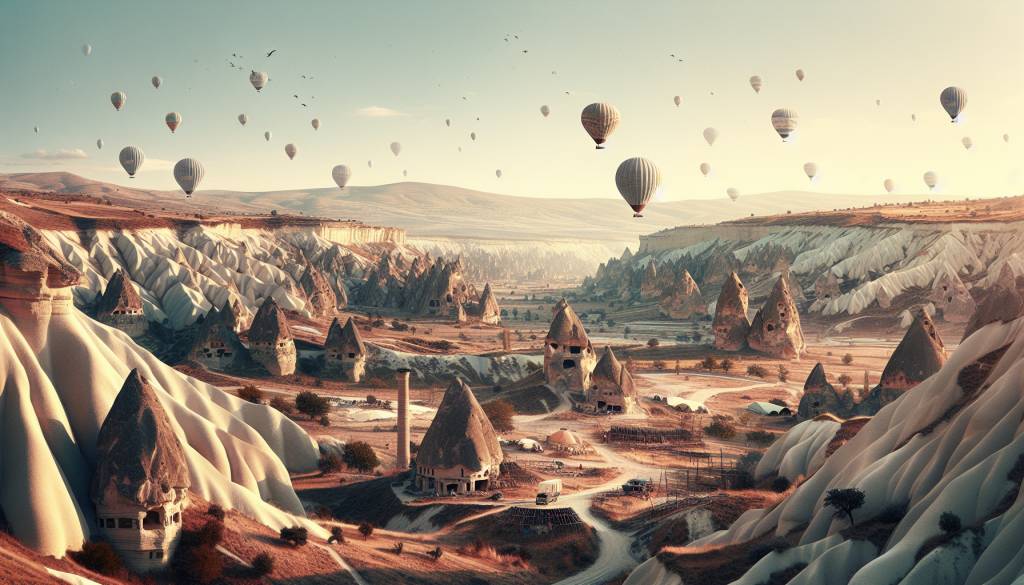 cappadoce : aventure au cœur des paysages lunaires